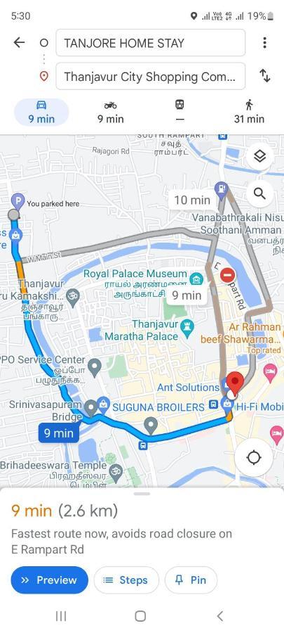 Tanjore Home Stay ثانجافور المظهر الخارجي الصورة