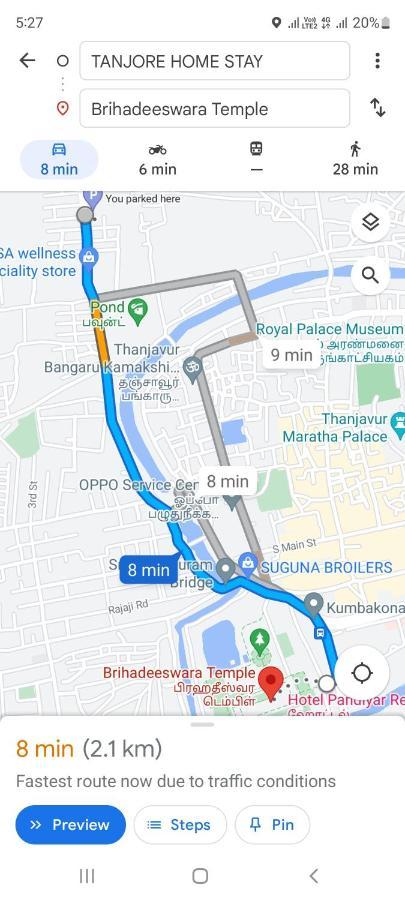 Tanjore Home Stay ثانجافور المظهر الخارجي الصورة